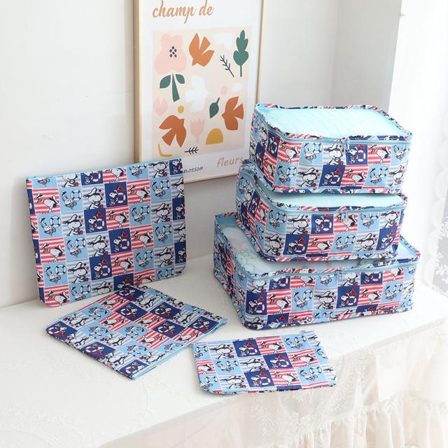 卡通旅行物品分裝收納袋(預購)