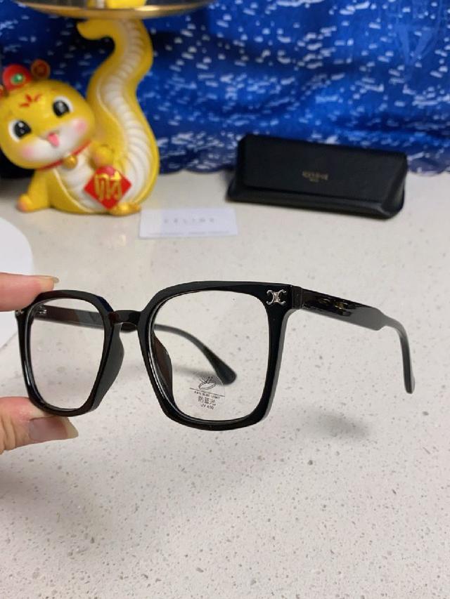 CH3393小香猫眼形眼镜超轻素颜平光镜可配度数 女士光学架