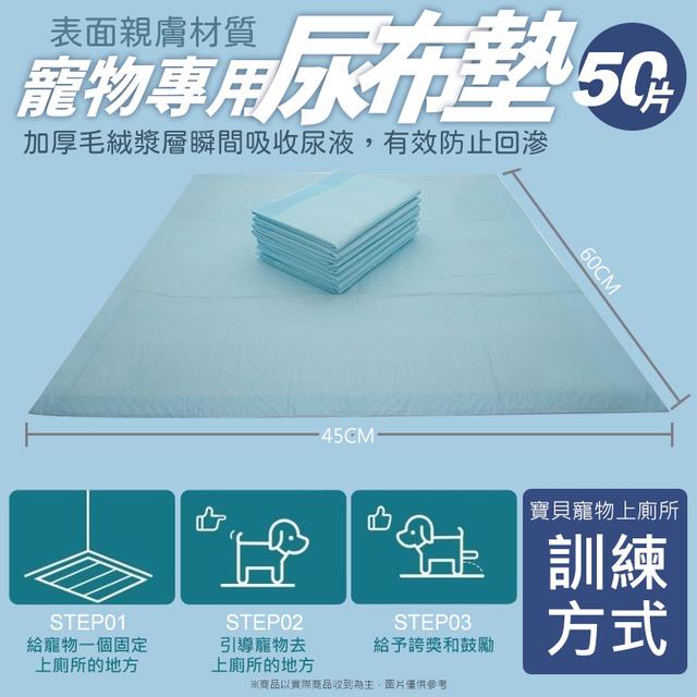 預購 寵物專用尿布墊(50片/袋)-3/8號中午12點結單