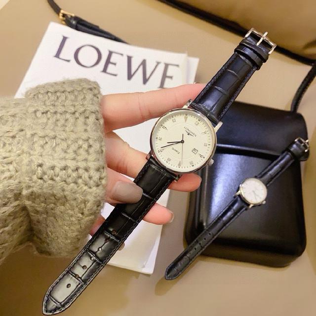 精品情侣腕表 经典三针设计 尊贵大气 绅士风范