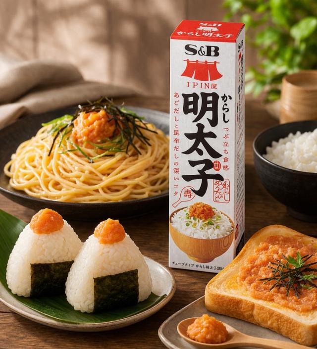 日本🇯🇵SB 明太子醬末條 38g 📍收單日：9/10(四)
