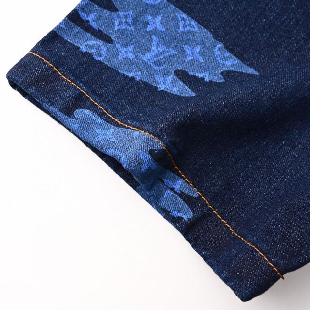 LOUIS VUITTON LV 针织提花拼接锦纶嵌饰抽绳短裤