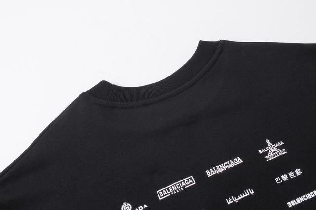 印满经典LOGO集合长袖圆领卫衣.2024春夏新品.砖柜同步.欢迎对比