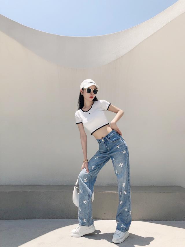 香奈儿牛仔裤