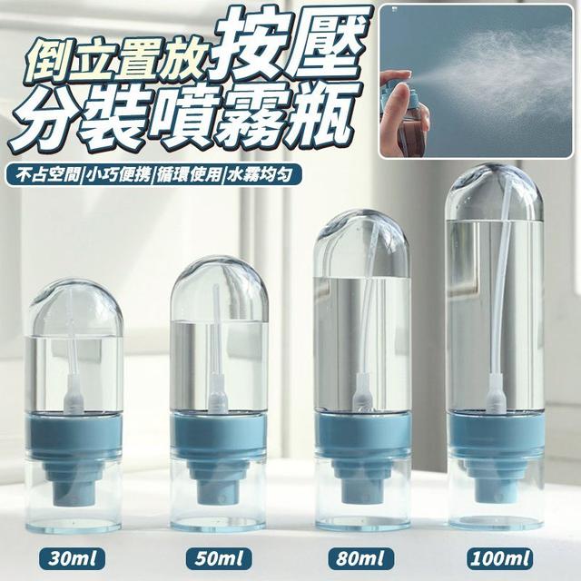 【預購商品】【0518結單】【批發】倒立置放 按壓分裝噴霧瓶4入 260515-20