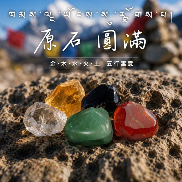 【預購商品】【0927結單】【批發】西藏朝聖系列 五行圓滿・隨身祈願瓶 260925-06