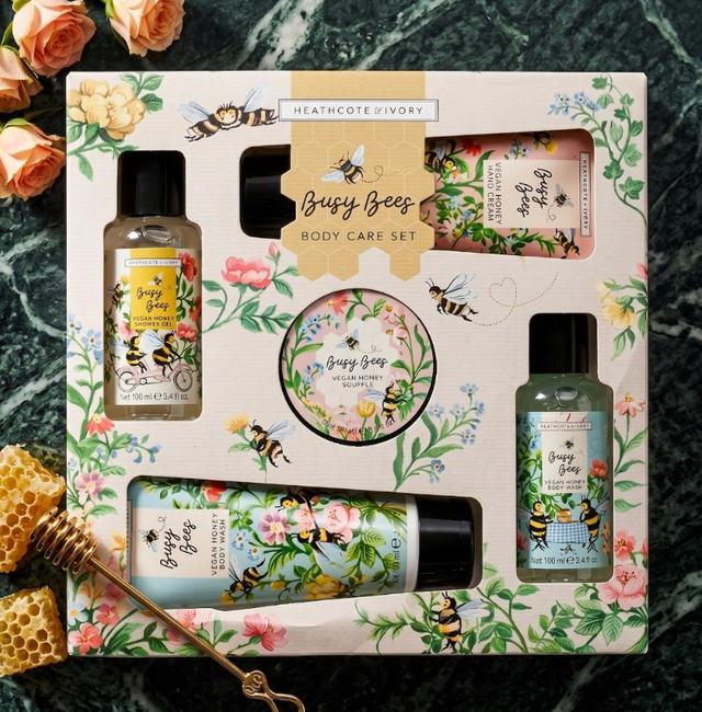 美國 us HEATHCOTE & IVORY 綜合香氛身體洗沐保養5入組#隨時結單