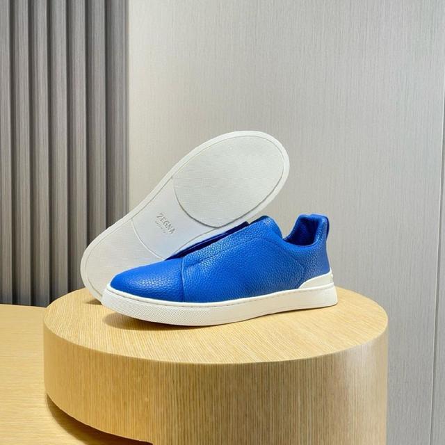 Zegna杰尼亚】专柜经典休闲鞋，以细节和创造力赢得
