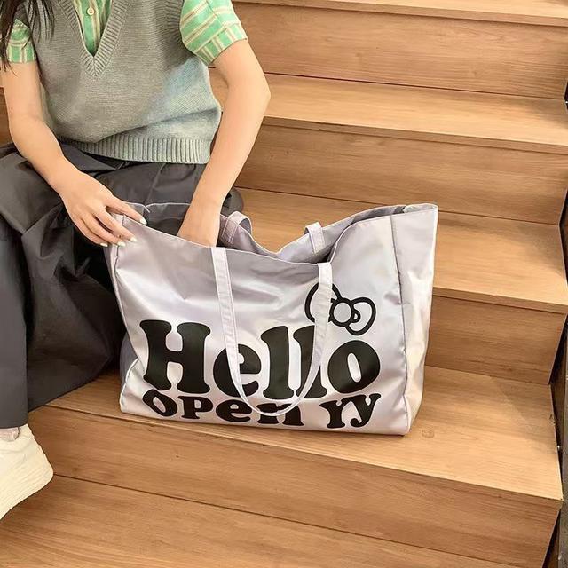 韓系Hello Kitty大容量單肩托特包 (預購)