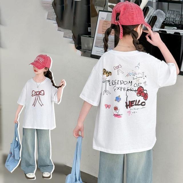 【預購商品】【0918結單】【批發】親子款 洋氣卡通印花T 250914-27