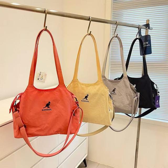 P561-袋鼠百搭單肩斜挎大容量托特包