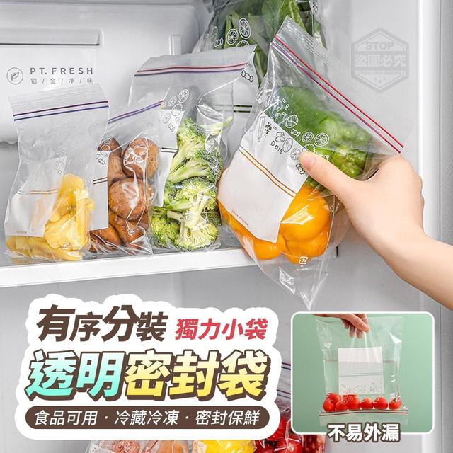【預購】【0411結單】【批發】有序分裝小袋 獨力透明密封袋65入