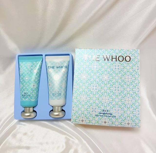 韓國 WHOO 后 潤澤護手霜雪漾迷你禮盒#12/14