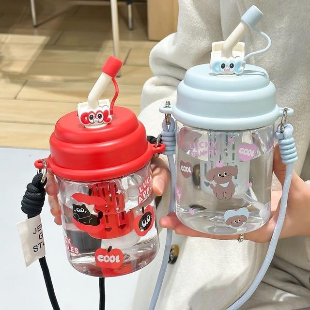 ins簡約高顏值帶重力球吸管杯(預購)