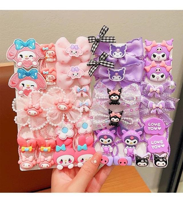 【預購商品】【0510結單】【批發】【第二團】三麗鷗立體髮圈18件組 250507-25