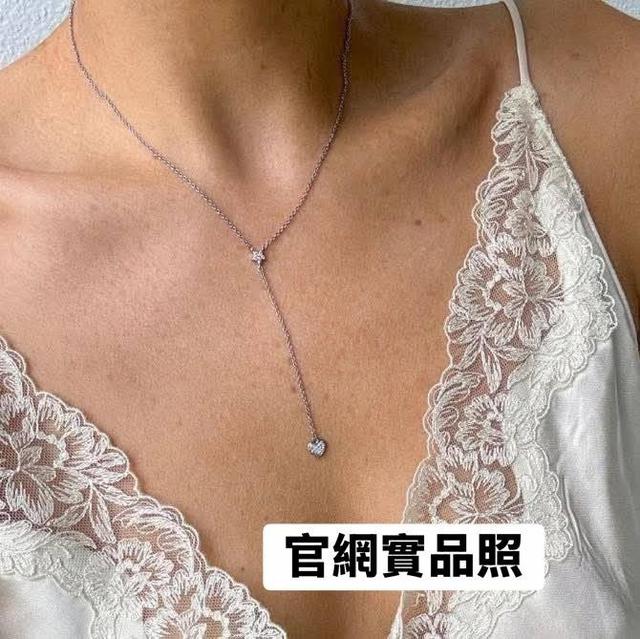 (04/12收單) 美國🇺🇸Adornia星星愛心Y型項鏈 銀色