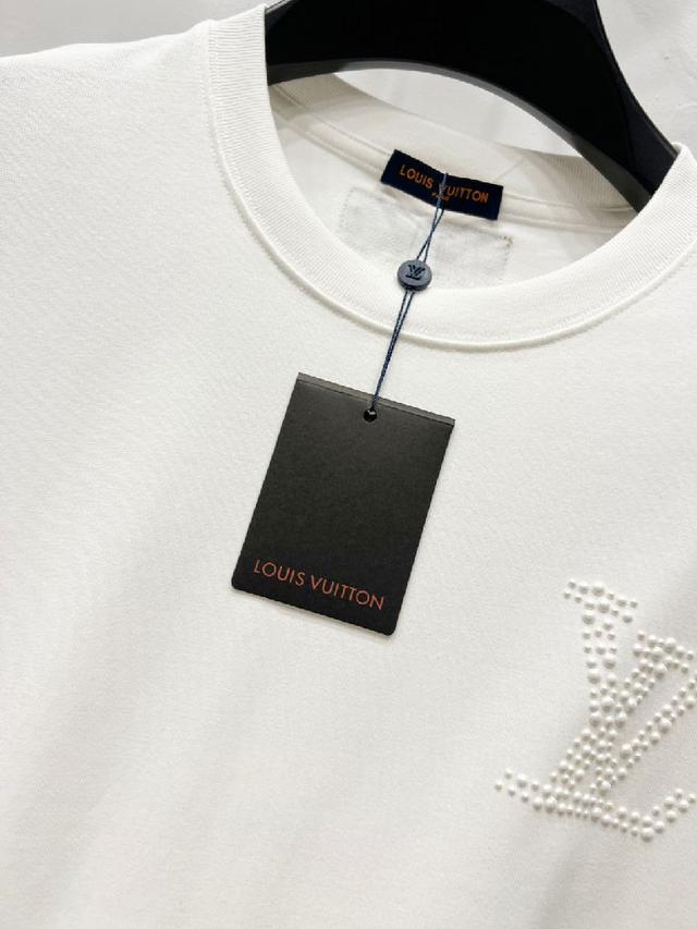 芬迪 2025款高级刺绣拉链口袋贴饰短袖圆领T恤