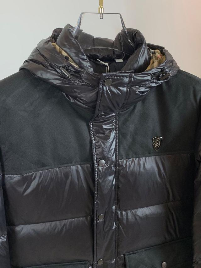Burberry2025最新款时尚设计师款连帽羽绒服爆款羽绒服