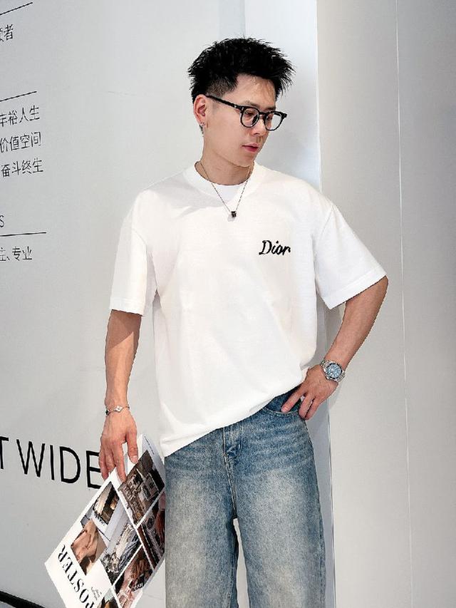 2025春夏新款首发专柜最新款短袖圆领T恤 高端订制 设计