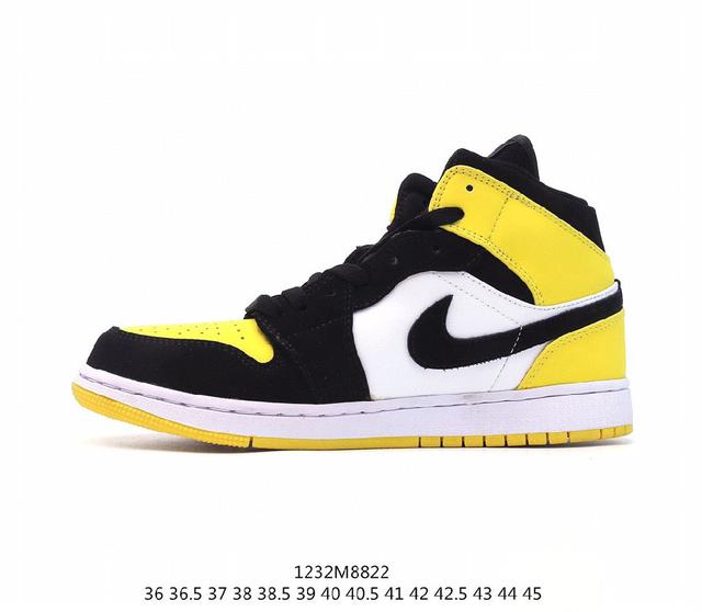 公司级Air Jordan 1 Mid Apricot Orange