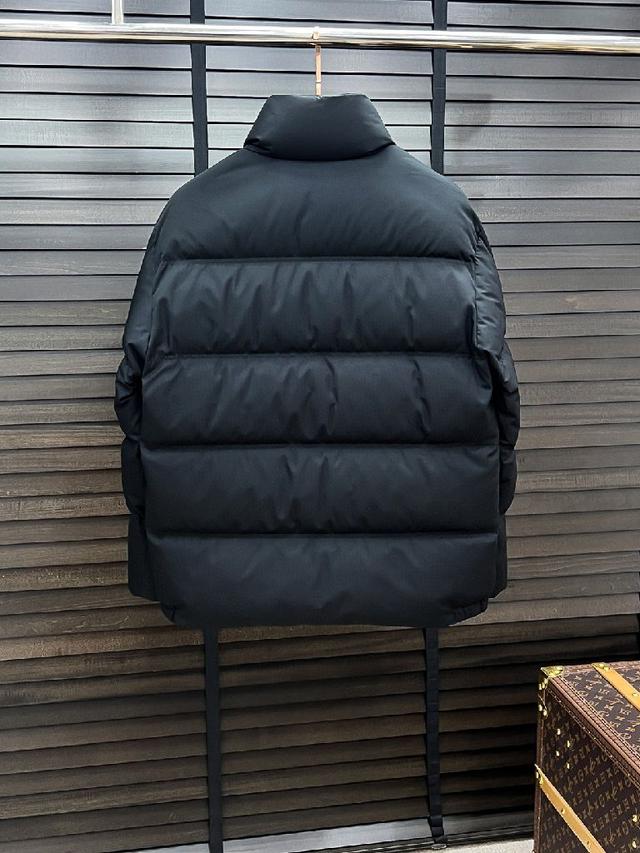 Loro Piana-诺悠翩雅 25秋冬男士时尚老钱风立领羽绒服