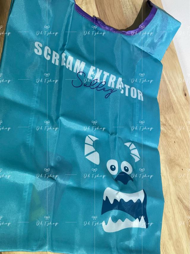 🌸呆頭鵝小舖🌸日本🇯🇵 迪士尼 手提袋 環保購物袋 毛怪 摺疊購物袋 收納袋 怪獸電力公司