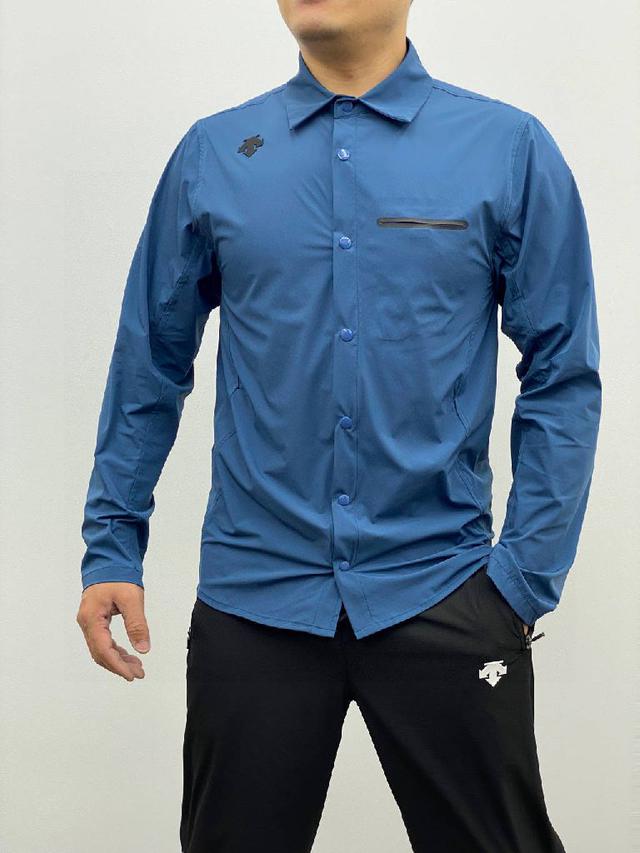 迪桑特*DESCENTE*DUALIS系列都市通勤男士DOD一片式长袖衬衫!!