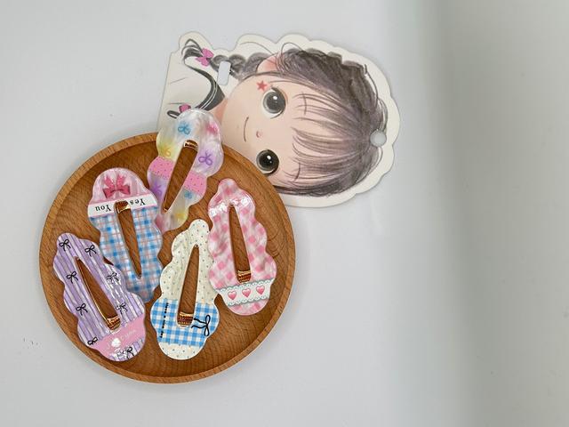 可可愛愛雲朵髮夾