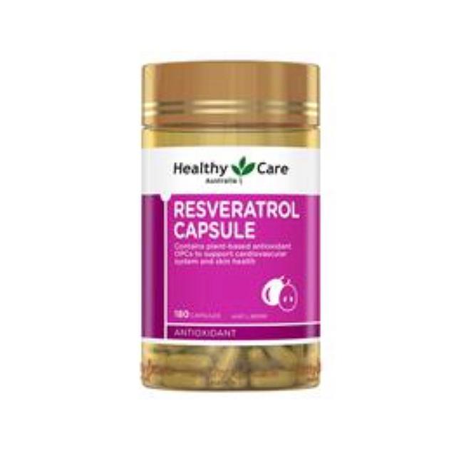 Healthy Care 白藜蘆醇膠囊 180顆