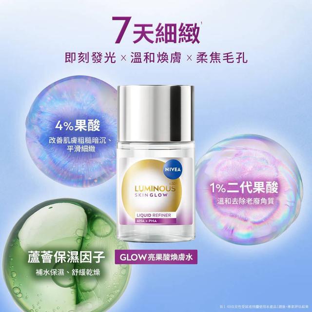 💜NIVEA妮維雅 亮果酸煥膚水100ml -8/25下午3點收單