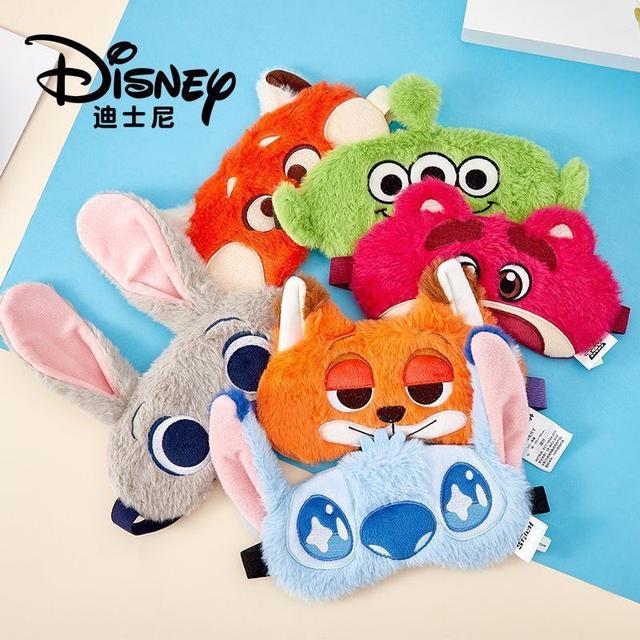 新款迪士尼秋冬毛絨保暖眼罩(預購)