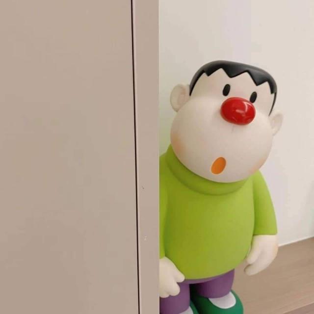 ins呆萌歪頭胖虎公仔擺件(預購)