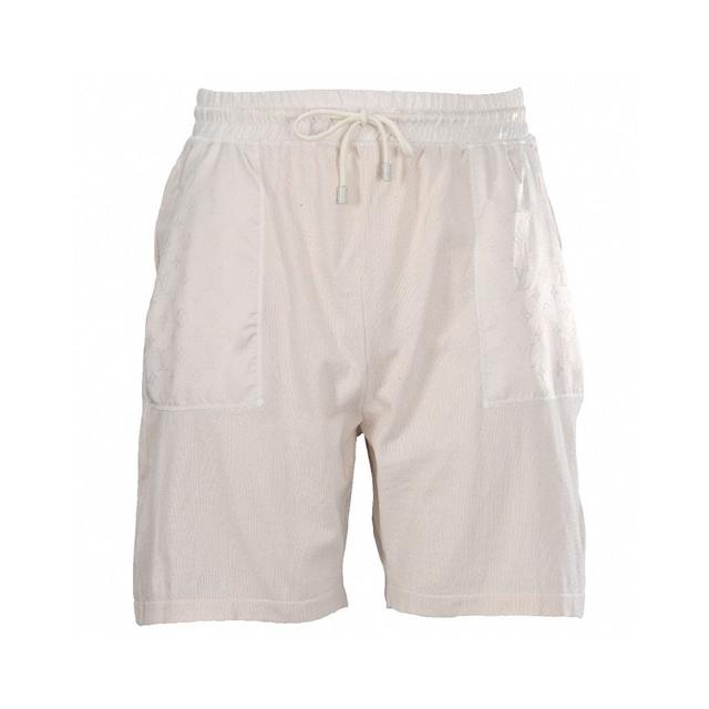 LOUIS VUITTON LV 针织提花拼接锦纶嵌饰短袖T恤