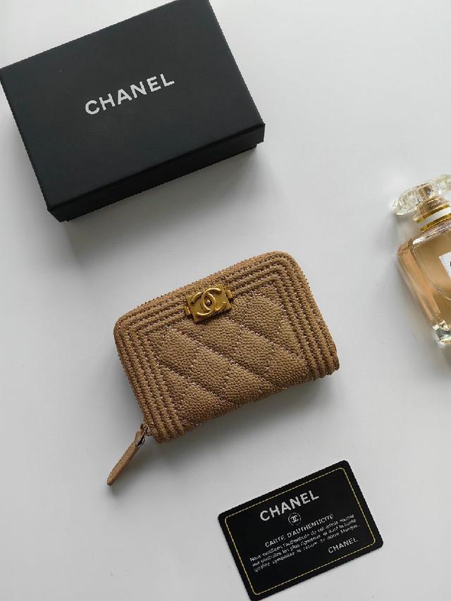 香奈儿卡包❤零钱包️❤️里外全皮 专柜款式 做工细节无可挑剔