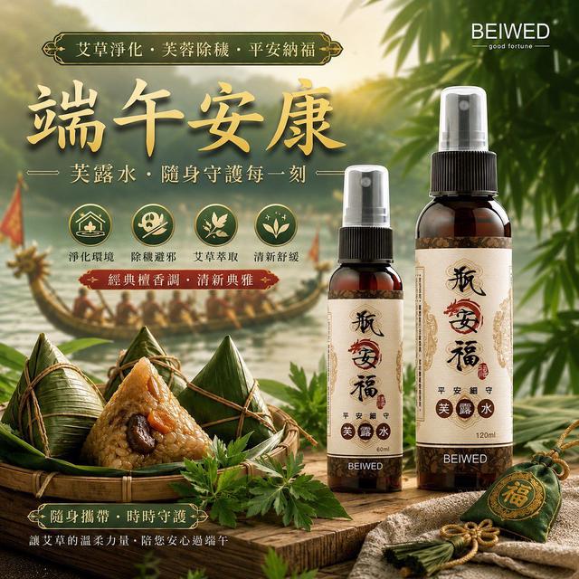 【預購商品】【0618結單】【批發】【第N團】BEIWED瓶安福 芙露水淨化噴霧60ml