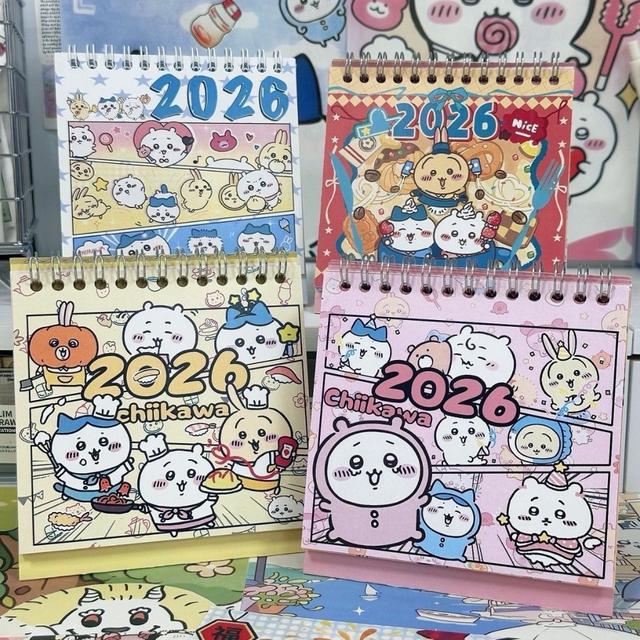 可愛吉伊卡哇高顏值2026年桌曆(預購)