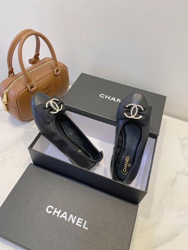 Chanel·2025ss小香秋冬新款一脚蹬毛毛鞋·玛丽珍单鞋乐福鞋