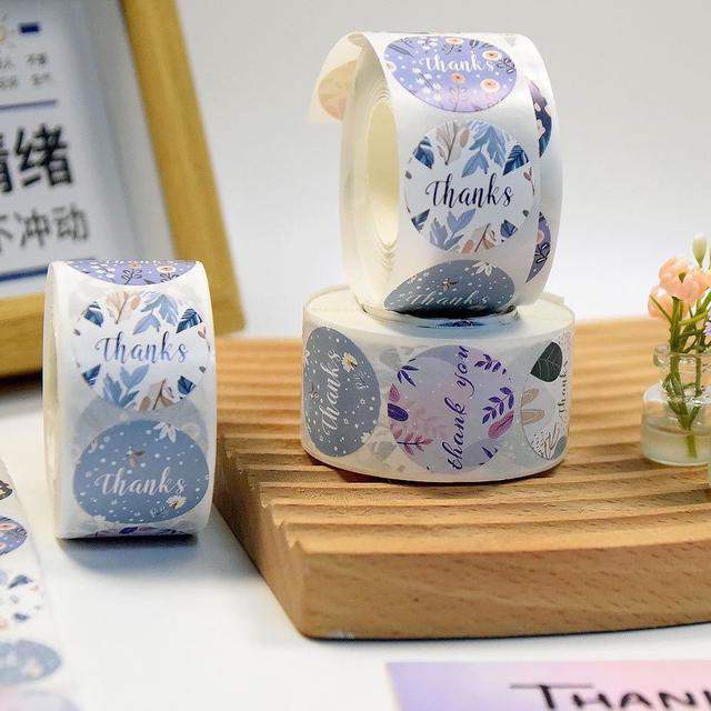 花卉感謝THANKS貼紙(預購)