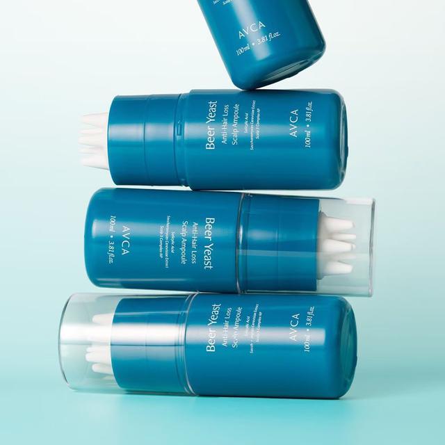 韓國 AVCA 奇蹟啤酒酵母蓬鬆頭皮安瓶刷100ml
