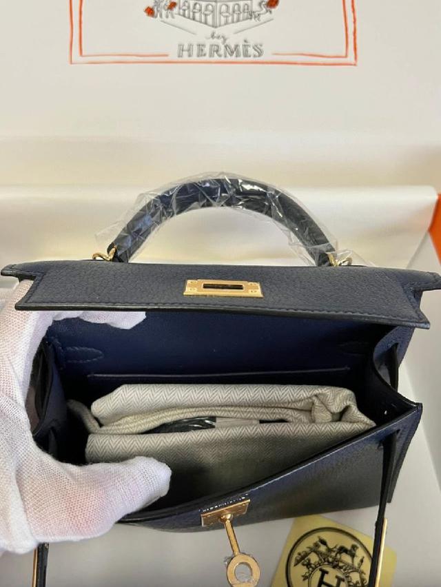 ❤️ mini Kelly二代  大红  半手工！  金  银现货