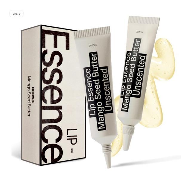 韓國 Hetras 芒果籽奶油護唇精華 2入組