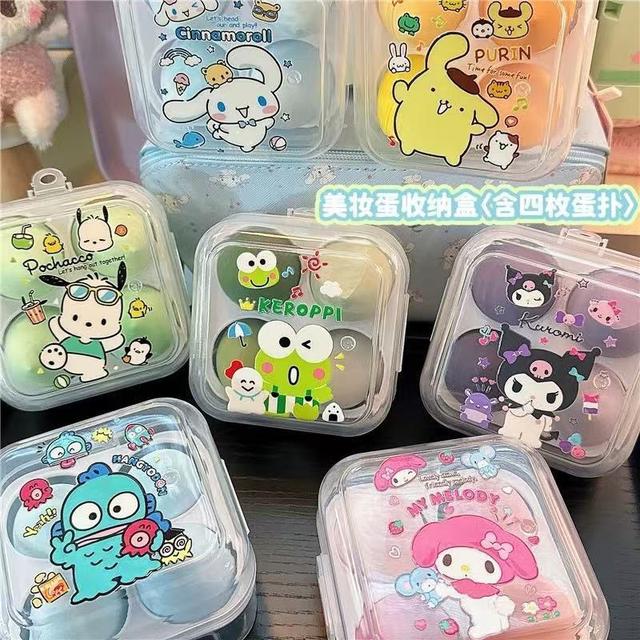可愛三麗鷗盒裝葫蘆美妝蛋(預購)