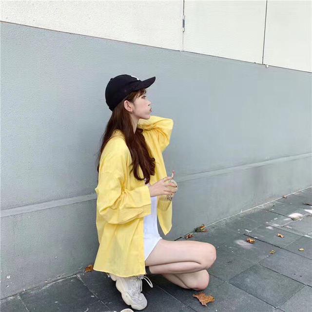 新款✨衬衣二件套～绿 粉 黄三色防晒又好看