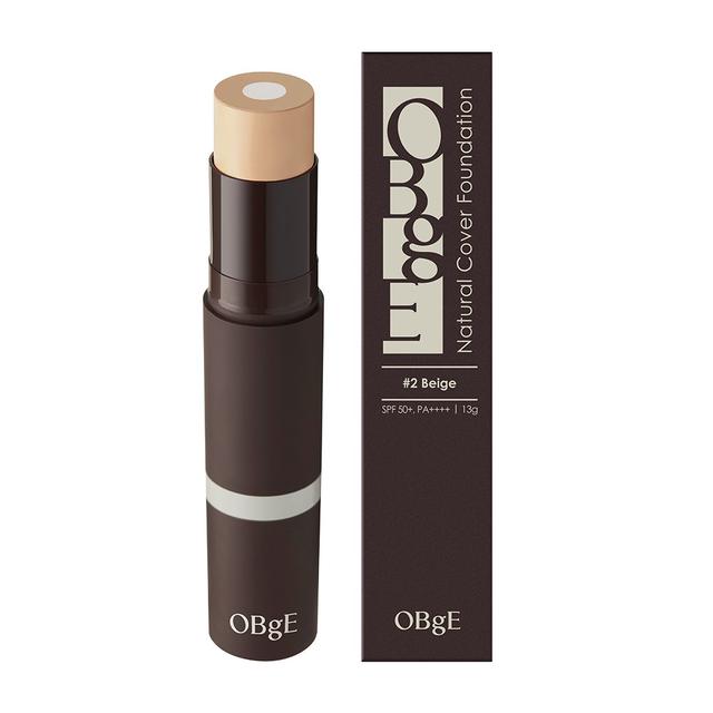 韓國OBgE自然遮瑕粉底棒13g#02自然米色#02/08