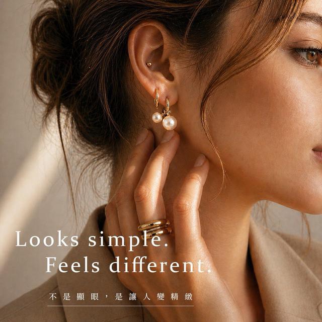 加拿大小眾品牌Cherry Pearl Hoops 珍珠櫻桃耳環#隨時結單
