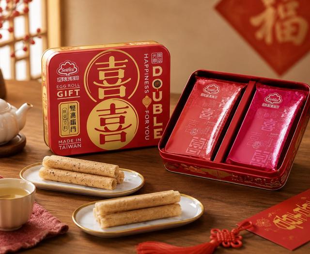 【預購商品】【0723結單】【批發】超人氣蛋捲雙喜禮盒 260721-18