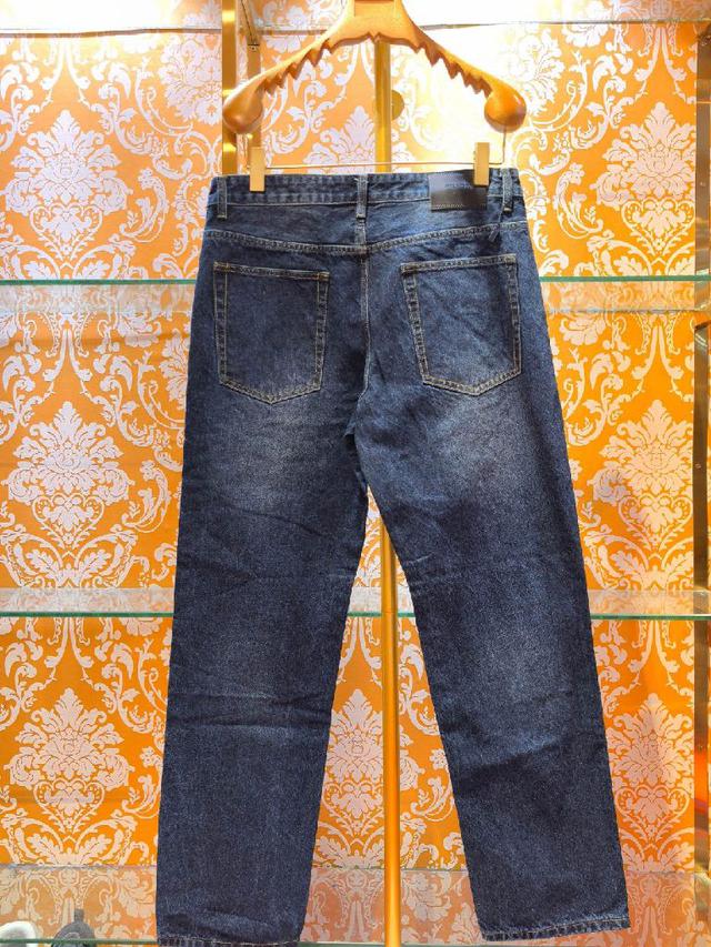 新款牛仔裤 完美蓝色水洗 纯手工
