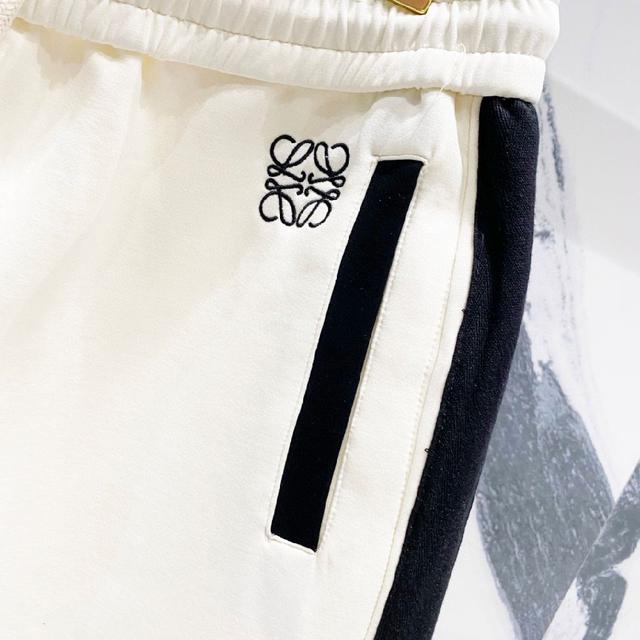 定制太空棉面料短裤 侧边提花织带拼接工艺刺绣🪡小标LOGO