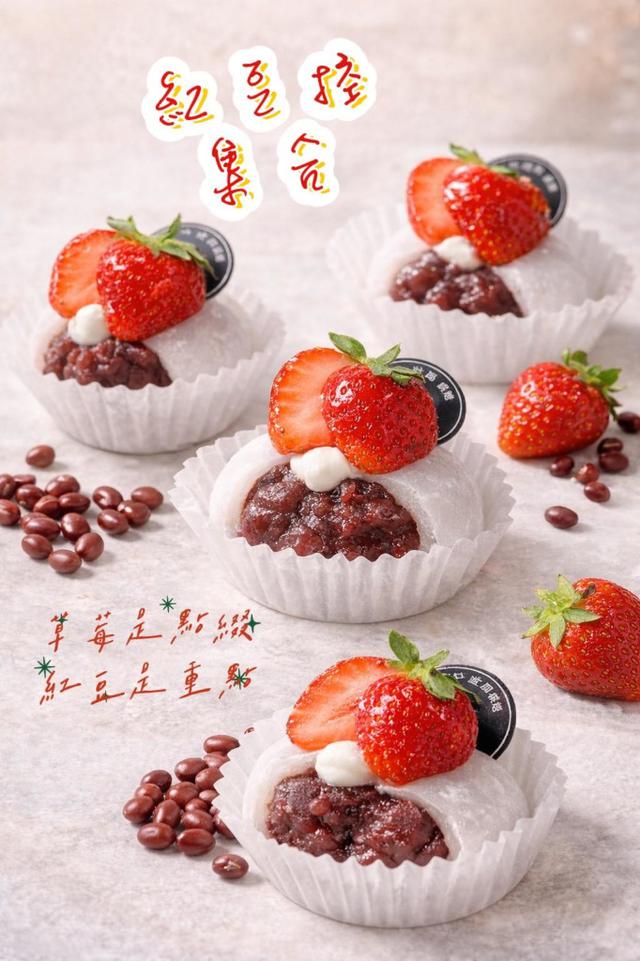 🔥新品開團-草莓紅豆糰子5入裝🔥 🈵️15盒倍數免運不散賣