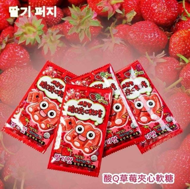 【預購商品】【0410結單】【批發】韓國酸Q草莓軟糖35g(買一送一) 250408-08
